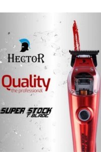 هيكتور سوبر الأسهم T بليد 11000 سرعة الرسم المهنية الحلاقة الأحمر