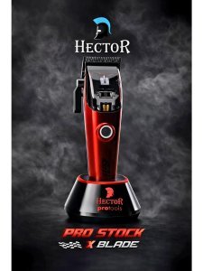 هيكتور برو الأسهم × بليد 1100 دورة في الدقيقة المهنية ماكينة حلاقة الأحمر